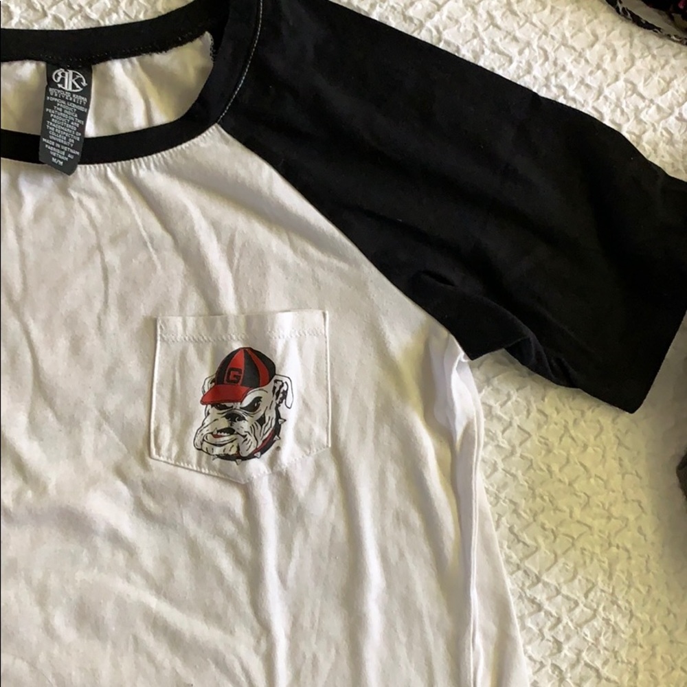 Georgia Bulldogs Baseball short sleeved tee